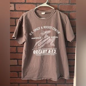 US SPACE & Rocket Center Huntsville Alabama Retro T Shirt Streetwear Y2K